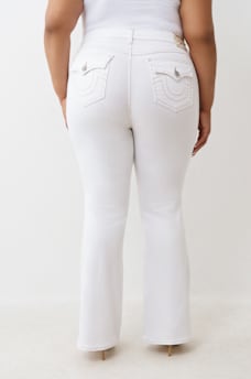 PLUS BECCA MID RISE FLAP BOOTCUT JEAN, image 4