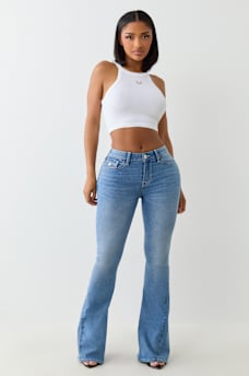 JOEY MID RISE FLARE JEAN, image 2