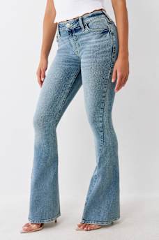 JOEY MID RISE FLARE JEAN, image 1