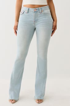 JOEY MID RISE BIG T FLARE JEAN, image 2