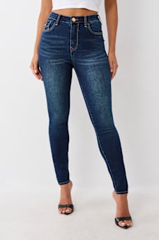 HALLE HIGH RISE SUPER SKINNY JEAN  , image 3
