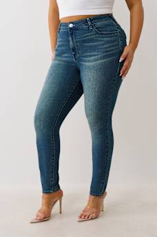 PLUS JENNIE MID RISE CURVY SKINNY JEAN, image 3