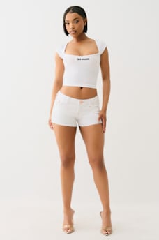 JOEY LOW RISE FLAP SHORT, image 3