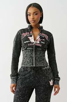 VINTAGE HIGH TRIM ZIP UP, image 2