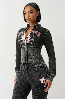 VINTAGE HIGH TRIM ZIP UP, image 4