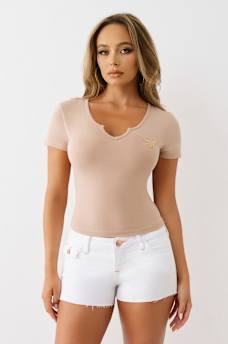CRYSTAL WORLD TOUR BABY TEE, image 2
