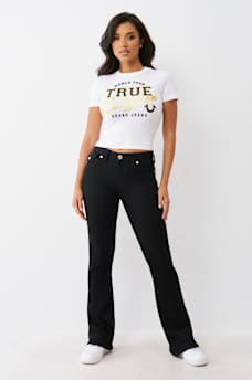 METALLIC LOGO BABY TEE, image 3