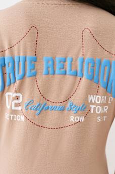 PUFF PRINT LOGO V NECK TEE, image 1