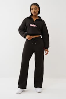 VARSITY HALF ZIP SWEATER, image 3