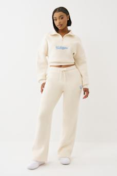 VARSITY HALF ZIP SWEATER, image 3