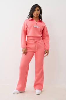 VARSITY HALF ZIP SWEATER, image 3