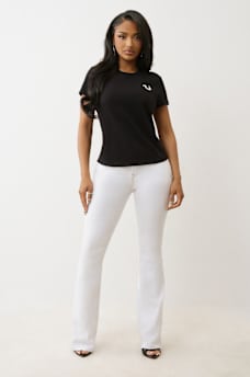 CRUSHED CRYSTAL HORSESHOE TEE, image 3