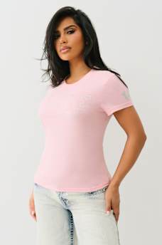 IRIDESCENT LOGO TEE, image 3