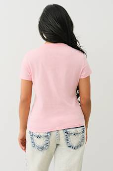 IRIDESCENT LOGO TEE, image 4