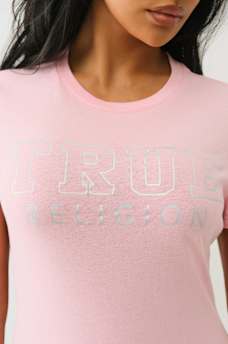 IRIDESCENT LOGO TEE, image 1