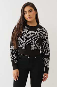 MONOGRAM JAQUARD SWEATER, image 2