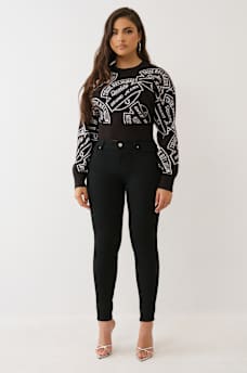 MONOGRAM JAQUARD SWEATER, image 3
