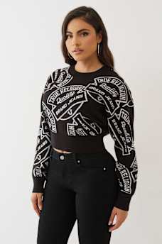 MONOGRAM JAQUARD SWEATER, image 4