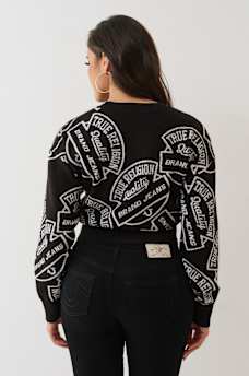 MONOGRAM JAQUARD SWEATER, image 5