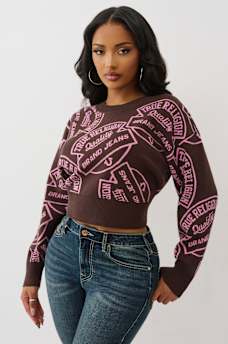 MONOGRAM JAQUARD SWEATER, image 3
