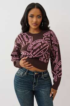 MONOGRAM JAQUARD SWEATER, image 1