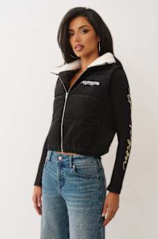 CORDUROY PUFFER VEST, image 3
