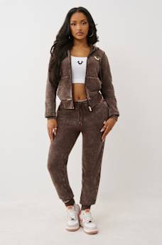 WASHED FLEECE JOGGER, image 2