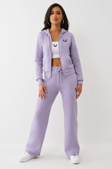 HORSESHOE APPLIQUE ZIP HOODIE, image 3