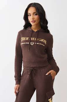 TRUE RELIGION METALLIC HOODIE, image 2