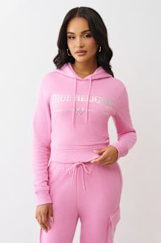 SUDADERA CON CAPUCHA MET&Aacute;LICA TRUE RELIGION, image 2