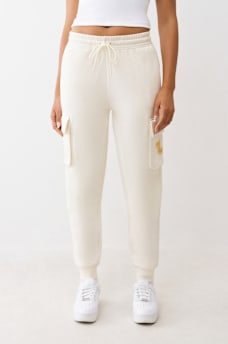 PANTALONES JOGGER CARGO CON HERRADURA MET&Aacute;LICA, image 1