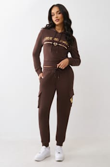 PANTALONES JOGGER CARGO CON HERRADURA MET&Aacute;LICA, image 2