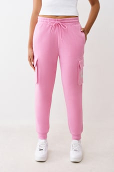 PANTALONES JOGGER CARGO CON HERRADURA MET&Aacute;LICA, image 1