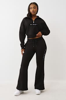 SCRIPT LOGO HALF-ZIP PULLOVER, image 3