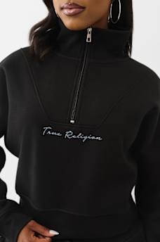 SCRIPT LOGO HALF-ZIP PULLOVER, image 6