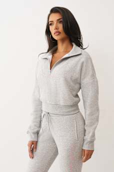 SCRIPT LOGO HALF-ZIP PULLOVER, image 4