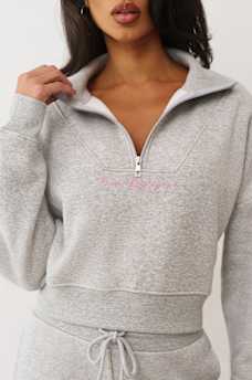 SCRIPT LOGO HALF-ZIP PULLOVER, image 5