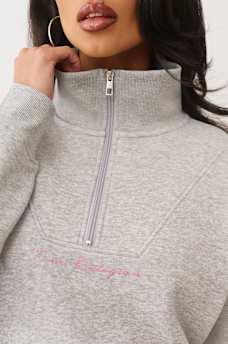 SCRIPT LOGO HALF-ZIP PULLOVER, image 6