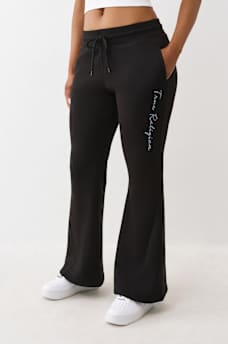 SCRIPT LOGO FLARE SWEATPANT, image 4