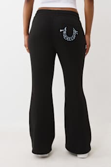 SCRIPT LOGO FLARE SWEATPANT, image 5