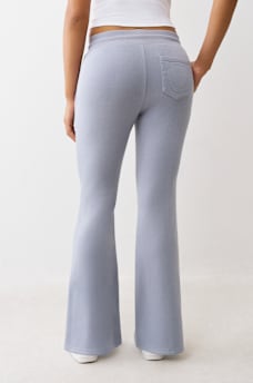 CRYSTAL HORSESHOE FLARE SWEATPANT, image 4