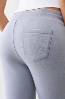 CRYSTAL HORSESHOE FLARE SWEATPANT, image 6