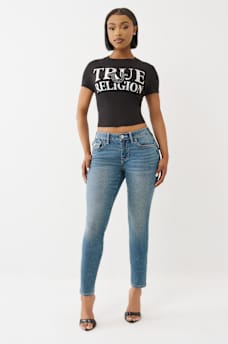 CRYSTAL HORSESHOE BABY TEE, image 3