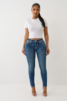 CRYSTAL HORSESHOE BABY TEE, image 4