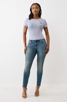 RIBBED LOGO BABY TEE, image 3