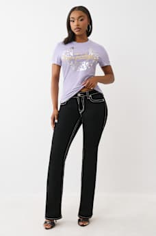 METALLIC LEOPARD GRAPHIC  TEE, image 3