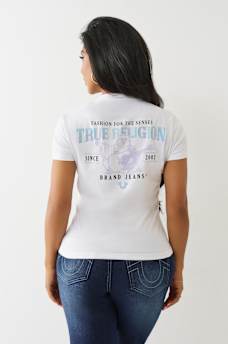 GRIDDED BUDDHA CREW TEE, image 5