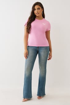 GRIDDED BUDDHA CREW TEE, image 4