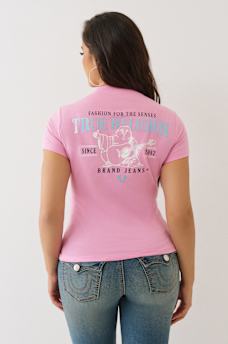 GRIDDED BUDDHA CREW TEE, image 5