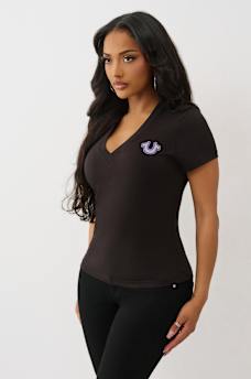 MOVIE STAR BUDDHA V NECK TEE, image 4